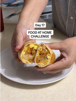 My #foodathomechallenge continues! 🍽️ Here’s day 17 of no spending money on takeout or going out to eat for the entire month.  #mealideas #breakfast 