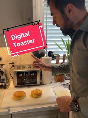 Digital Toaster kitchen breakfast essentials #toaster #digitaltoaster #touchscreentoaster #breakfastideas #kitchenessentials #tiktokshopjumpstartsale #creatorsearchinsights 