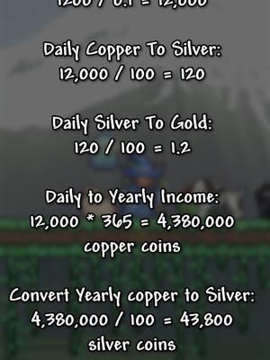 What Is The Minimum Wage In Terraria?🌳🪙 #terraria #gaming #terrariamemes