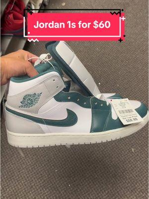 Jordan 1 mids for $60 #airjordan1 #jordan1s #nikeairjordan1 #jordan1 #nikeair #burlingtonfinds #burlington #rossfinds #sneakerfinds #jordans #nikefinds #sneakerdeals 