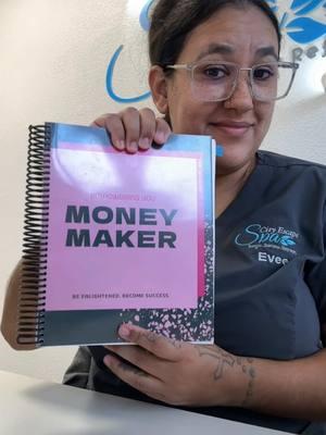 Shout out to my amazing coach @Ashley Mitchell & @Salon Business Coaching for keeping me on track with my business goals!  I am goal driven & I love to set goals! It keeps me wanting to work to do more & do better. No better way then with my Money Maker Book. #cityescapespa #spacoaching #saloncoaching #naileducation #spaeducation #goaldrivenmindset #spaowner #nailsalonowner 