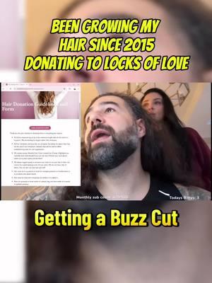 Tik Tok is Back but My Hair is Gone 💇🏻‍♂️ #ALLDAYNYC #HAIRCUT #LOCKSOFLOVE #HAIRDONATION