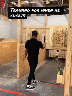 #axethrowing #axe #cheatingboyfriend #whenhecheats #training #fyp #tiktokban 