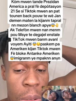 Tiktok fèm kriye😨Depi maten zozo m pa kanpe non #tvens_my_dream #HaitianAmerica #haitiantiktok🇭🇹 #Ameritrèt #Haitien #papakrèy 