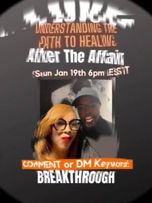 📣We're LESS THAN 3 Hours away from this transformative training. COMMENT or DM Keyword: BREAKTHROUGH to get your spot. You can also check out our bio for the direct 🔗 to register #blackloveandmarriage #blacklove #relationshipexperts #couplesadvice #couplestherapists #marriageadvice #MarriageCounseling #marriagepodcast #overcominginfidelity