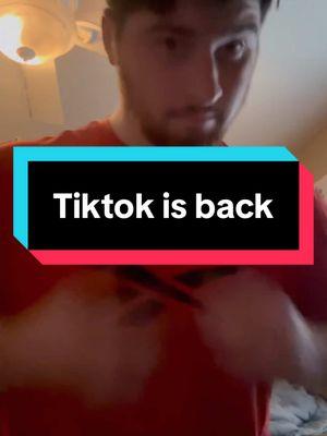 TikTok is back #tiktokrevival #weback #fyp #wtf 