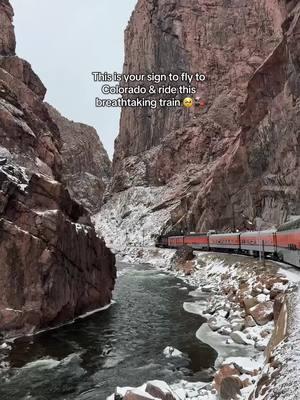 this needs to be on your USA bucketlist! should we post our full Colorado itinerary ? ✨ #colorado #bucketlist #train #visitcolorado 