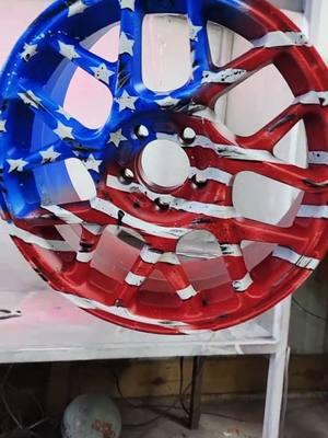 Best wheel  #powdercoating #powdercoat #viral #trending #foryou #f #fyp #trend #foryoupage #chevrolet #chevy #awesome #trump #foryoupage #foryoupageofficiall #fyp #wheels #wheel #rim #trending #foryou #trending #trendy #custompaint #art #artist #artistsoftiktok #american #america #americanflag #american #america #americanflag #american #americanflagtruck 