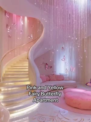 [AI] POV: You Live in a Pink and Yellow Fairy Butterfly Apartment! 💖💛🦋✨ ✨ I’ve just launched new designs that need your support! Head to the link in my bio to vote and help bring my designs to life! 💖✨ 🦋 Obsessed with dreamy vibes? Subscribe to my YouTube channel for more magical content – link in bio! Shop posters and commissions, or support me through my tip jar to help me keep creating content! 💖✨ (link in bio) Images created with MidJourney and animated with Hailou AI. #fairycore #butterfly #pink #yellow #winxclub #tinkerbell #disney #disneyfairies #fairy  #pinkandyellow #dreamcore #pastelinterior #whimsical #softaesthetic #fantasy #girly #fairyaesthetic #magical #butterflydecor #genz #millennials #nostalgia #yellowaesthetic #ethereal #softpink  #interiordesign #fairyvibes #cozycore 