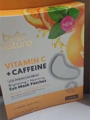 #ByNature #SkinCare #VitaminC #Caffeine #EyeMask #MaskPatches #Patches #Health #Fyp #ParaTi #Goviral #Tiktok 