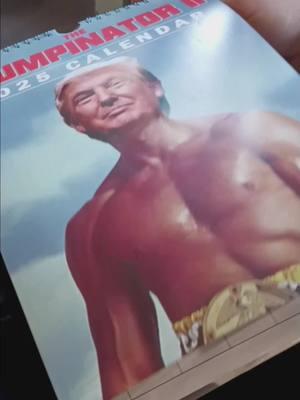 I got this Calendar 📅  a few days ago, so glad I got to review it!  #Trump #tiktokisback #ThanksTrump #tiktokban #review #funny #fyp #foryoupage #DonaldTrump #hilarious #humor #branded #productreview 