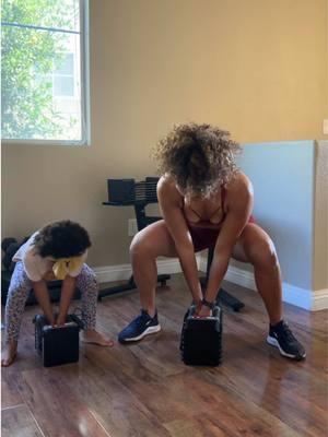 Shaping healthy habits for ourselves + our kids. 🏡 @AshMamaFit balances mom life, work, + her fitness goals with our Elite USA 90 Adjustable Dumbbells. This set is compact + provides her with the weight she needs to get an effective workout anywhere in her home.      #powerblockdumbbells #powerblocks #strengthtraining #adjustabledumbbell #homegymequipment #workoutequipment #homegym #dumbbellworkout #fitnesstok #momtok #momlife 