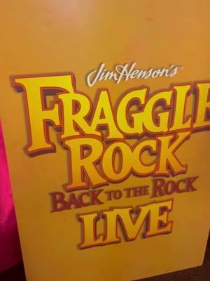 ig we’re back??? anyways I went to fraggle rock live last night and it was amazing! check it out if it stops near you! @The Jim Henson Company #fragglerock #jimhenson #jimhensoncompany #fraggles #fraggletok #fragglerocklive #fragglerockbacktotherock 