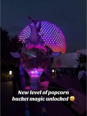 Glow Up alert from Figment!! This popcorn bucket is the result of quite the imagination 🥳🌟Want to get the most magic out of your Disney Vacation? Book with Fairytale Journeys Travel! #EpcotFestivalOfTheArts #DisneyPopcornBucket #FigmentMagic #DisneyCollectibles #authorizeddisneyvacationplanner #ftjtravel 