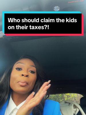 Primary parent shoukd claim the kids on their taxes unless otherwise agreed. #foryou #fypシ #FamilyLaw #houstonattorney #fortbendattorney #familylawattorney #taxes #taxrefund #taxesfordummies #taxlaw #taxlaws #lawtok 