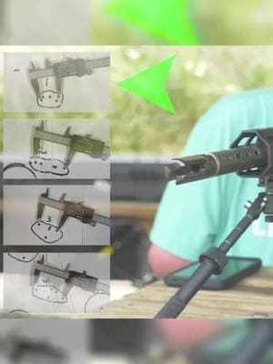 Improving rifle accuracy with barrel harmonics adjustments. #RifleShooting #BarrelHarmonics #ScopeSetup #ShootingTips #PrecisionShooting #foryou #fyp