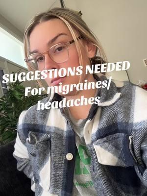 On day, five of my headache, — I feel like I’ve done and tried everything. I have a ice cap,  I have taken magnesium, riboflavin b2, and COQ 10. If anyone has any suggestions for headache/migraines, please let me know in the comments below.#migrainerelief #help #migraine #dr #plzz #help #headache #headacherelief #headacheseveryday 