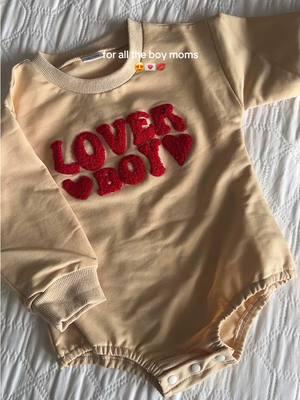 my little lover boy for Valentine’s Day 💌 #babyvalentine #valentineoutfit #loverboy #babyfinds #boymomsoftiktok 