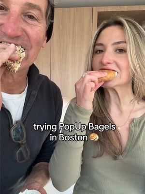 New bagel store in Seaport!!! 🥯 so happy this opened it was much needed in boston #boston #bostontodo #popupbagels #newinboston 