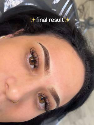 Was the drive worth it? ✨ follow us on the gram for more brow transformations diosabeautyllc #fyp #ombrepowder #microblading #browartist 