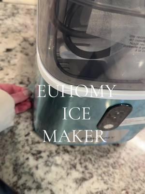 Loving my new ice maker from Euhomy! #euhomy #euhomyicemaker #euhomyicemachine 