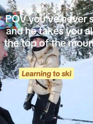 That’s one way to learn 🩼 📷 #learningtoski #Vlog #whistler 