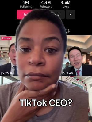 Is he not the CEO anymore? #tiktokceo #greenscreen #whatsupwiththat #whathappened #fyp #creatorsearchinsights #followme #welcomeback #foryoupage #trending 