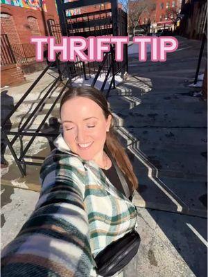 THRIFT TIP ✨ If you find something that you like, but you’re unsure of or on the fence about, NEVER leave it on the shelf or the rack. Grab it, hold onto it, and think about it. If you don’t want it, great, then put it back. But if you do, you’ll be happy you snagged it. I swear once you notice something and turn away, it gets scooped up in an instant 🤦‍♀️ Thrifting laws of the universe 💫 #thrift #thriftwithme #thrifttip #thrifthack #antiquing #secondhand 