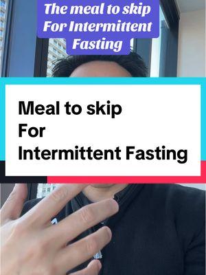 Listen in to learn which meal to skip during intermittent fasting that will yield the highest results. And learn which meal that most people skip that leads to failure.#AchieveIntegrativeHealth #RestorativeLongevity #TheAcusensei #qraacupressure #anythingisachieveable 