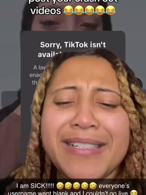 TikTok y’all owe me some compensation for my suffering 😩😩😩 longest 12 hours of my life 😂😂😂😂😂 #tiktokban #weback #crashout #mymentalhealth 