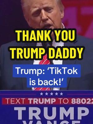 #stitch with @Daily Mail AND JUST LIKE THAT ✨we’re back✨ #tiktokban #trumpdaddy #maga #bestnewsever #hyfr 