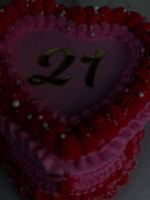 Happy 21st 🩷❤️ #cake #cakedecorating #customcake #gateau #kuchen #bolosdecorados #hagerstownmaryland #homemadecake #cakelover #bizcochodominicano #pastelpersonalizado #queque #buttercreamfrosting #heartcake 