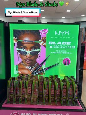 @NYX Professional Makeup Blade & Shade 💚⚡️ at @Ulta Beauty 🩷🩷  #nyxcosmetics #nyx #ulta #ultaskintok #ultahaul #ultabeautyhaul #ultabeauty #ultafinds #ultabeautyfinds  #ultaemployee #ultamusthaves #ultabeauties 