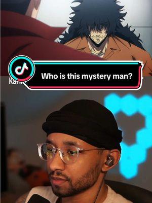 Who is this mystery man! #BlackTikTok #contentcreator #animereactions #anime #sololeveling #sungjinwoo #igris #sololevelingmanhwa 