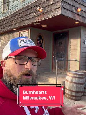 Burnheart’s in Milwaukee, WI #travel #traveltiktok #milwaukee #wisconsin #wiscodivebars #divebar #visitmilwaukee @Visit Milwaukee 