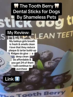 Bailey absolutely loves these. I will definitely continue to purchase these.#dogteeth #dogbreath #toothdog #dogteethcleaning #dogsupplements #dogsupplies #dogsoftiktok #dogsoftiktokviral 