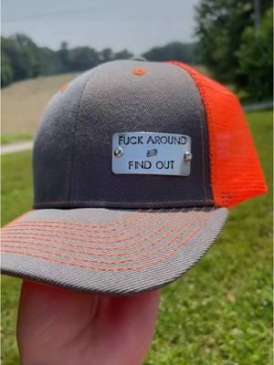 The FAFO hats seem appropriate after being TikTok timeout for 12 hours & supporting Heidi & Spencer at the same time 🤣 Custom Hand Stamped Hats can be ordered on the site 🧢 #rareriverworks #hat #customhats #handstamped #handmade #handcrafted #🧢 #fafo #faroundandfindout #custommade #personalized #personalizedgifts #customgifts #handmadegifts 