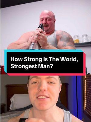 Worlds Strongest Man Strength Test🤯 #fitness #fyp #bodybuilding #physique #creatine #strongman #powerlifting #gym 