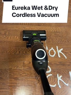 This can dry vacuum AND suck up the wet messes at the SAME TIME!!! Mom life hack for sure! #wetvacuum #wetdryvacuumcleaner #wetdryvaccuum #deepclean #eurekawetdryvacuum #CleanTok #springcleaning 