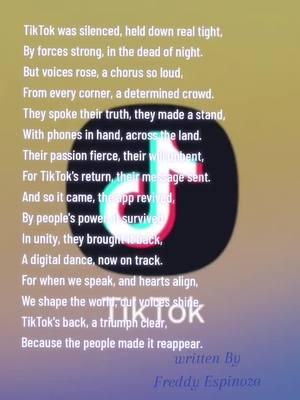 #tiktok #is #back #foryou#foryoupage #fyp #freddyespinoza_64 