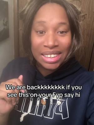 We backkkkkkkk!!!! I want to say Thank you to president trump for saving it #fyp #tiktokback #sayhi #bballchick1985 