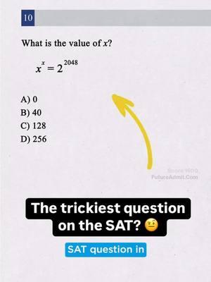 Can you crack this tricky SAT question👀 #satprep #digitalsat #digitalsathacks#satmath #satreading #sattestprep #highschoolparents #psatprep #psat #collegeadmissions 