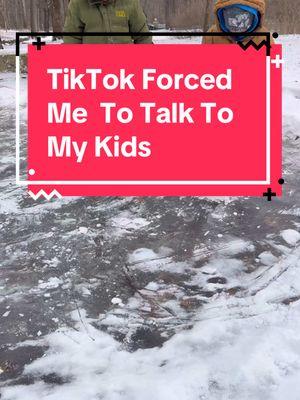 Seems like the boys are well on their way to becoming fine young men. I was grateful for the TikTok vacation this afternoon, it allowed me to catch up on years of quality time all in one fell swoop. #tiktokban #theforgehouse #IceSkating #iceskater #ouroldhouse #kidssaythedarnestthings #fatherandsongoals 