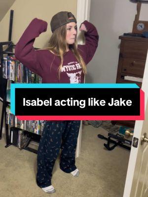 @isabel_alligood acting like @Jake Alligood  I think it’s pretty accurate. 😂 #Siblings #brother #sister #mykiddos #family 