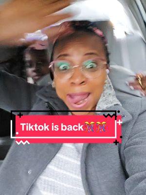 Less than 24hrs and Tiktok is back 🎊🎊🥳🥳💃💃#tiktokbaninusa #relatable #foryoupage #fypシ 