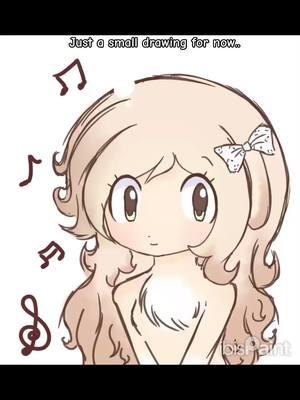 Lazy art videos but whatever| #oc#fursona#musiclover#musicnotes#musical#dog#floppyears#digitalart#chibi#moe#moeartstyle#fur#cute#vanilla#chocolate#bows