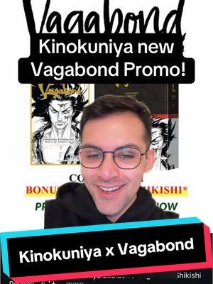 You can get a special shikishi board if you buy Vagabond Deluxe Edition 1 at @Kinokuniya USA !! #vagabond #vagabondmanga #musashimiyamoto #musashi #manga #mangatok #kinokuniya 