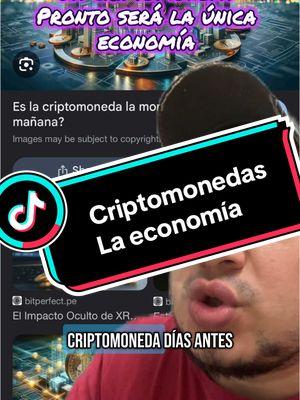 La criptomoneda la única economía #greenscreen #cripto #criptomonedas #estadosunidos🇺🇸 #trump #economia #noticias 