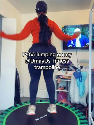 Doing jumping jacks just got easier 🔥🔥🔥 @Umay Us #fyp #foryoupage #fitgirl #TikTokShop #homegym #fitnessmotivation #umay #umayus #umayfitness #umaytrampoline #easyworkoutathome #fitnesstrampoline #jumping #foldabletrampoline #jumpingjacks #giftguide #TTSDelightNow 