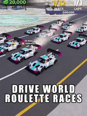 ROULETTE RACES ARE OUT NOW IN DRIVE WORLD ON ROBLOX! Put your racing skills to the test in this new game mode and put your very own custom car builds in the limelight for everyone to try! 🏁 game: Drive World on #roblox #robloxfyp #robloxgames #robloxgame #driveworld #driveworldroblox #robloxcargamefyp #robloxcarsimulator #robloxcargames #twinatlas